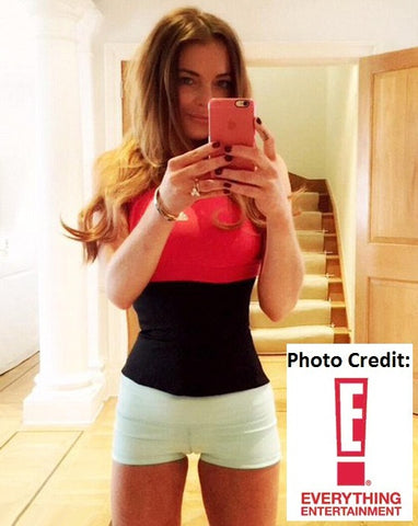 LINDSAY LOHAN WAIST TRAINER - waistshaper